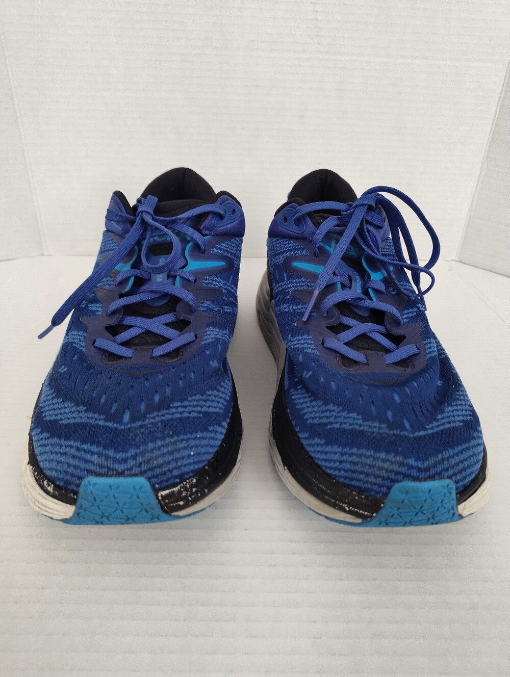 Hoka Gaviota 4 Mens Running Shoes Blue Graphite Mens 12.5D - Picture 7 of 9